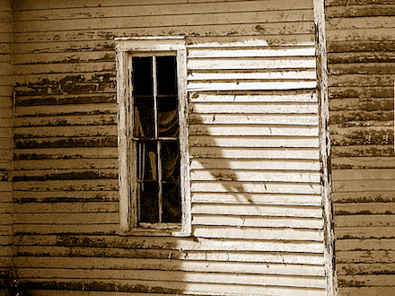 Lone Window: Photograph © by Christopher Woods