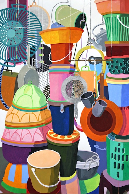 Household Supplies: 2016 Painting by Erik Mattijssen