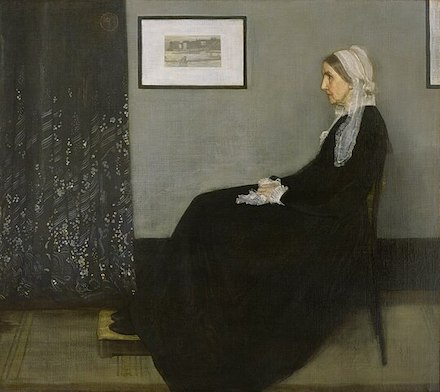 Arrangement in Grey and Black No. 1: 1871 Painting by James McNeill Whistler