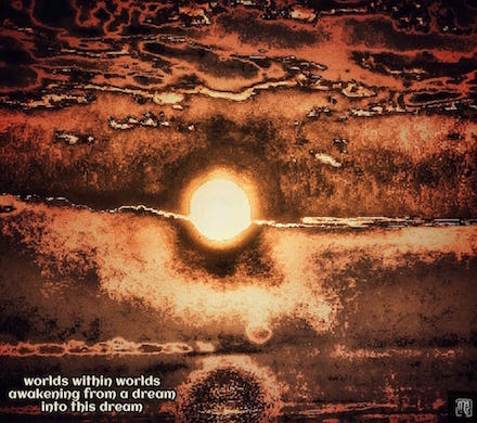 worlds within worlds, haiga by Mark Meyer